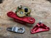 Picture of Red/Black Desert X Steering Damper Kit Double Color