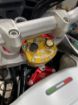 Picture of Red/Black Desert X Steering Damper Kit Double Color